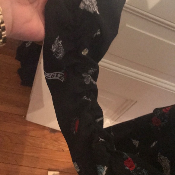 EUC Studded Long Sleeved Zara Shirt Size Small - Picture 7 of 8